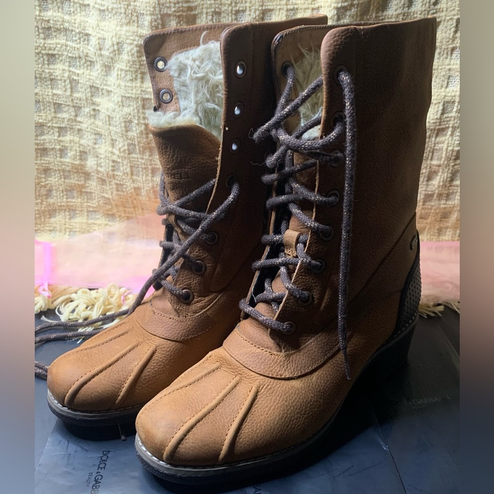 💥MERREL💥 Merrell Brunette Waterproof Select Dry Ice Polar Boots Brown 💥#MR17 - Picture 3 of 14